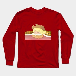 MLP Sleepy Time- Applejack Long Sleeve T-Shirt